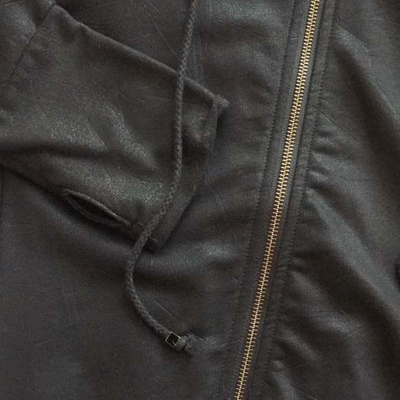 Modern Saints Black Zip Up Jacket with Hood - Picture 3 of 6